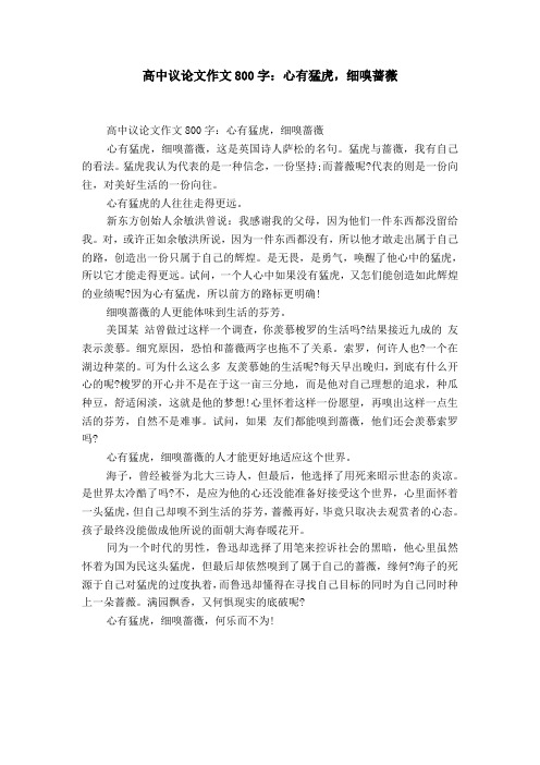 关于价值的高中作文(高中生的价值探讨)